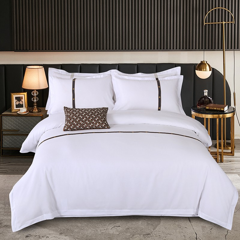 Pevný poly-cotton hotel ložní listy