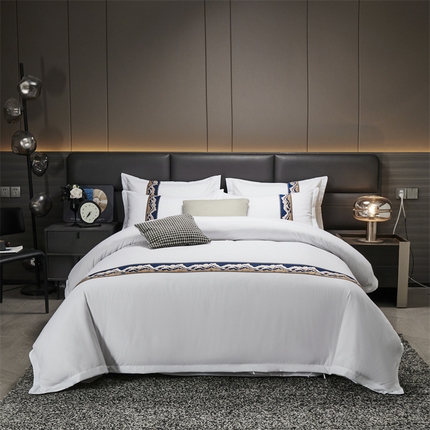 Plná barva hotelu Poly-Cotton Poly-Cotton List Soft